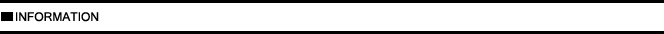 information